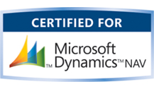 Certified for Microsoft Dynamics NAV