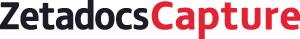 Zetadocs Capture logo, ap automation and document management for Business Central