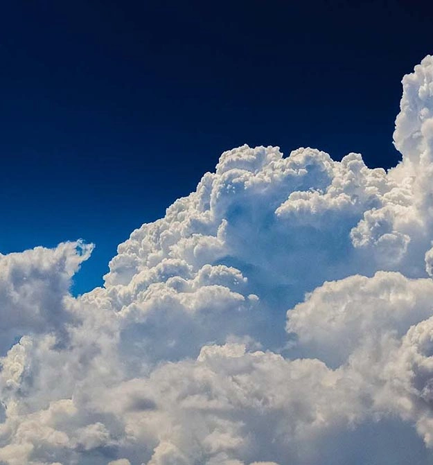 Clouds In Sky, Representing Zetadocs Expenses Cloud Software For Business Central