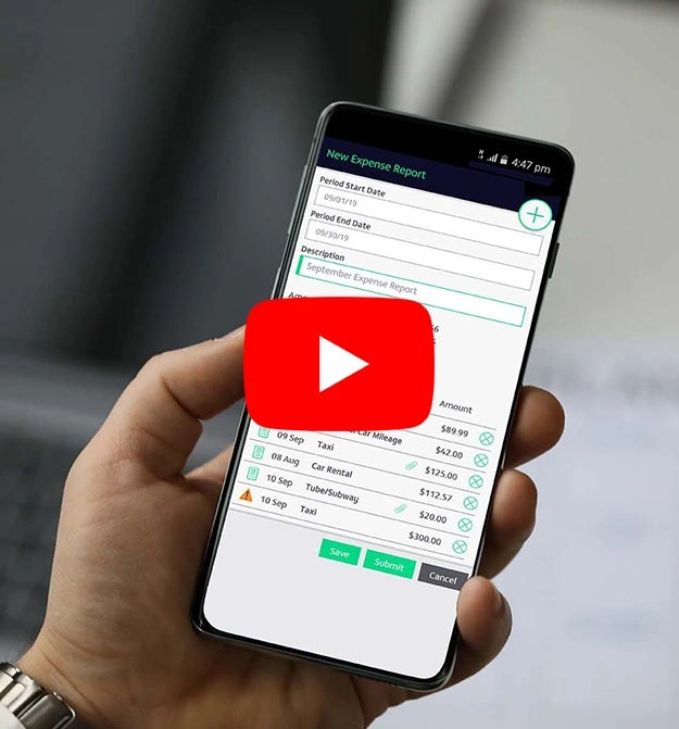 Submitting An Expense Report Using Zetadocs Expenses For Business Central